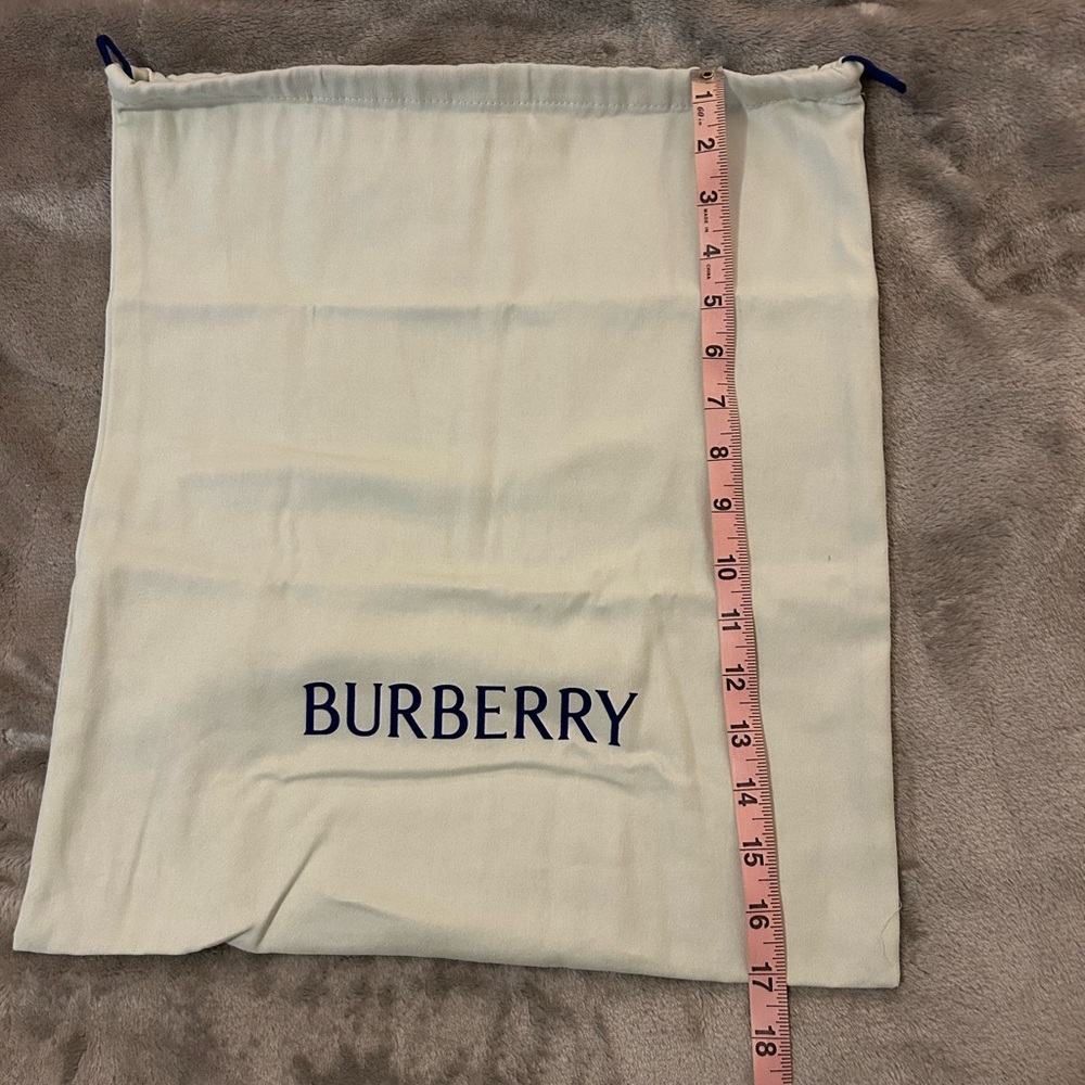 Burberry dust bag